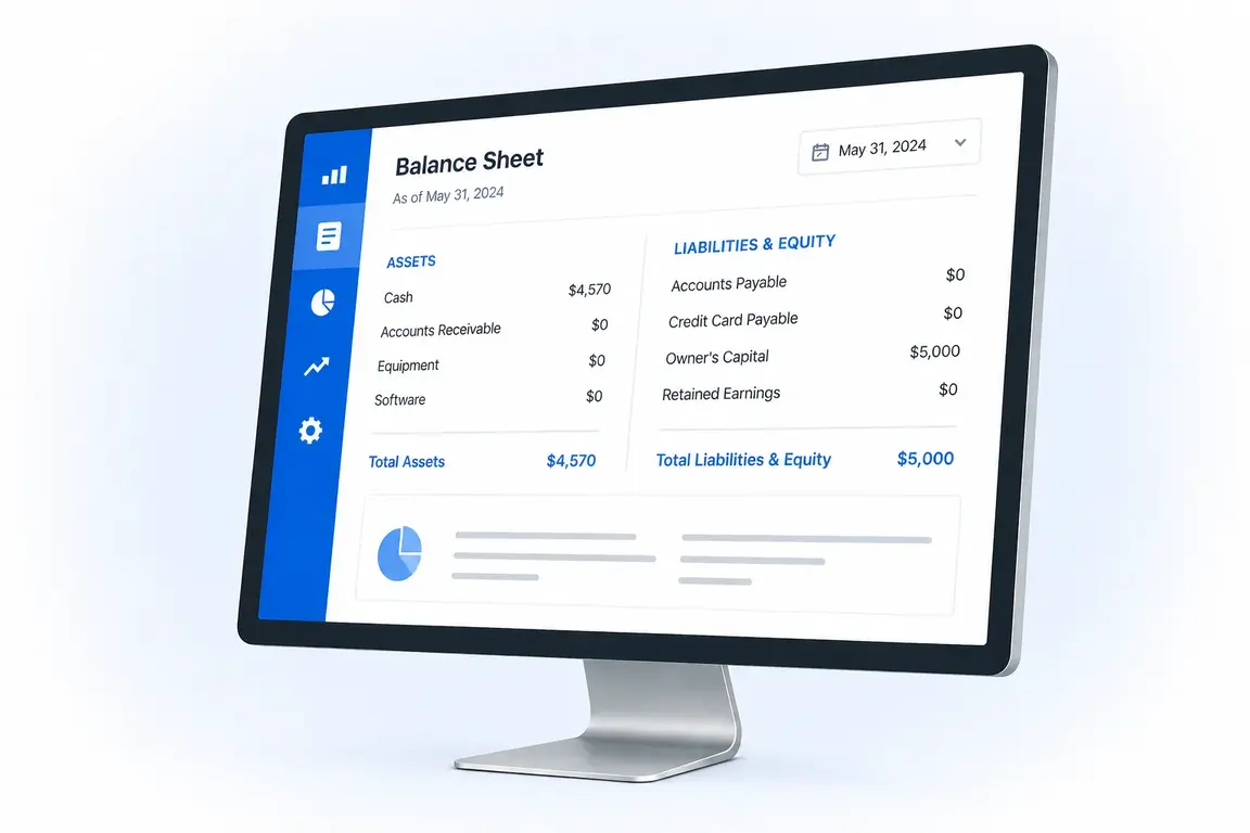 Accounting Simulator Interface